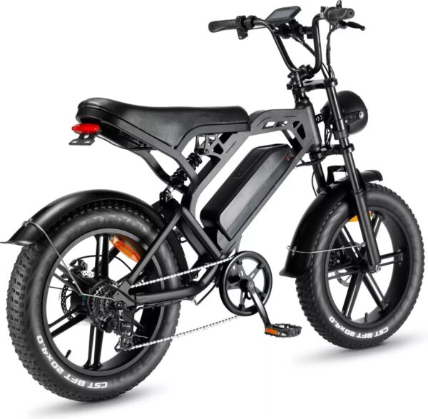 Fatbike V20 [Nieuwste 2024 Model] - E bike - Bluetooth - Met Extra remblokje - Zwart - Elektrische Fatbike - E-Fatbike - 7 versnellingen - Afbeelding 3