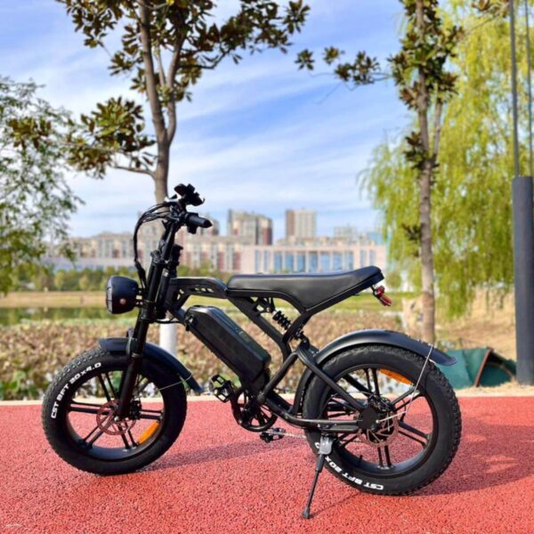 V20 Elektrische fatbike - Zwart - E-Bike - 25 km/u - 250W - 7 Versnellingen - Afbeelding 3