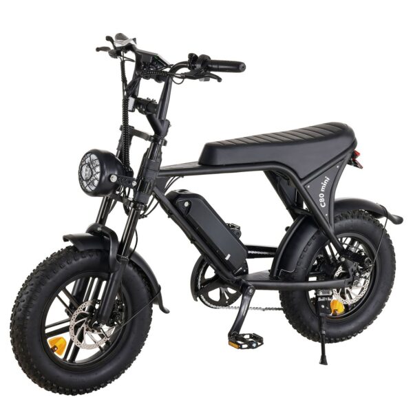 C80 - Mini Fatbike - Zwart